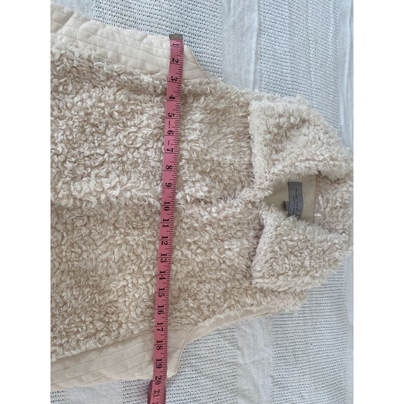 Marc New York Andrew Marc Faux Fur Vest Beautiful White/ Cream Color Women's XL - Picture 10 of 16